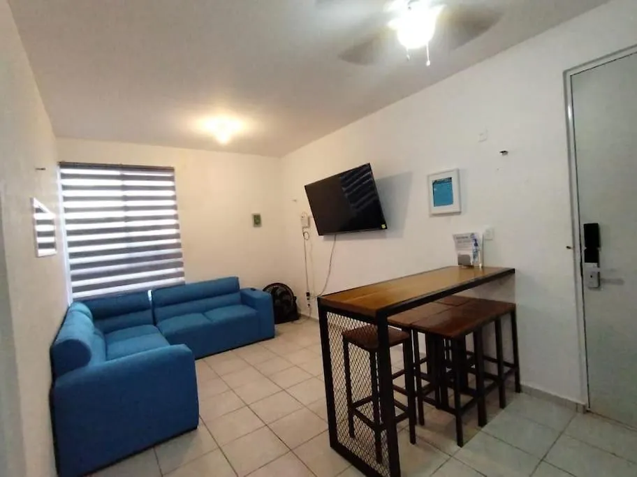 Family Accommodation With Pool And Water Park Cancun